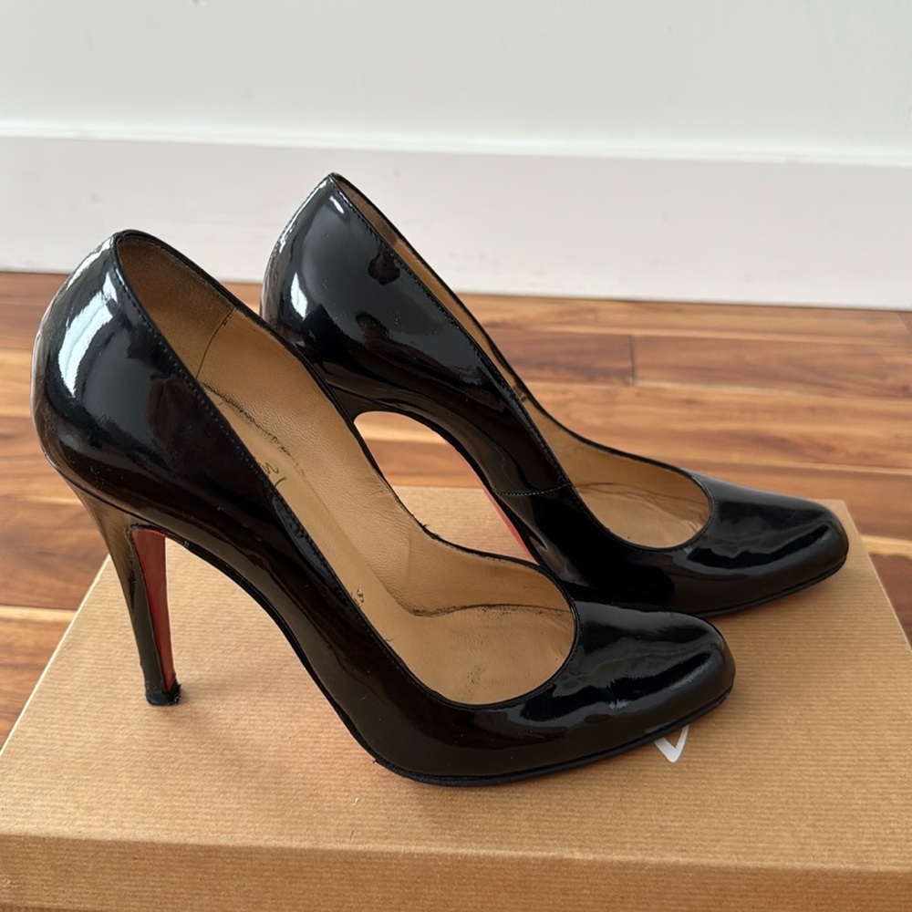 Christian Louboutin Décolleté 100 patent calf